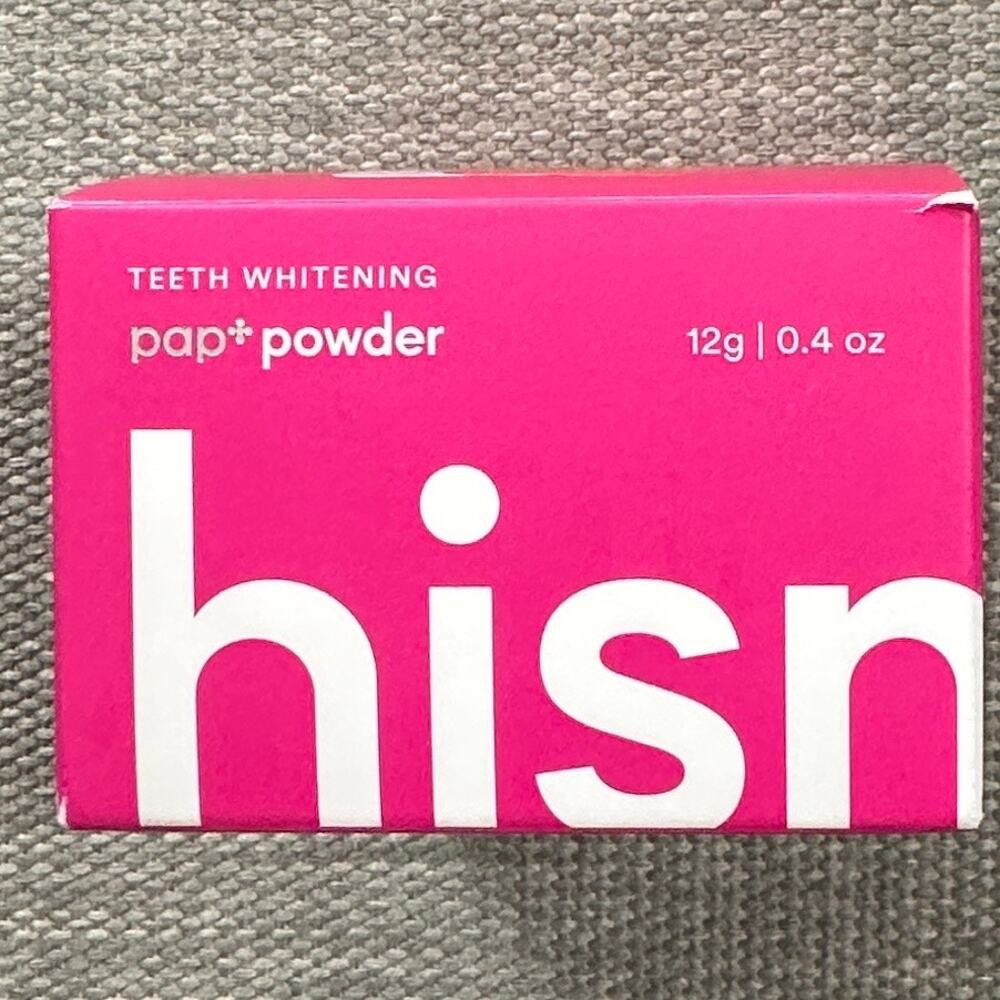 HISMILE Teeth Whitening Pap+Powder 12g/0.4 New In Box